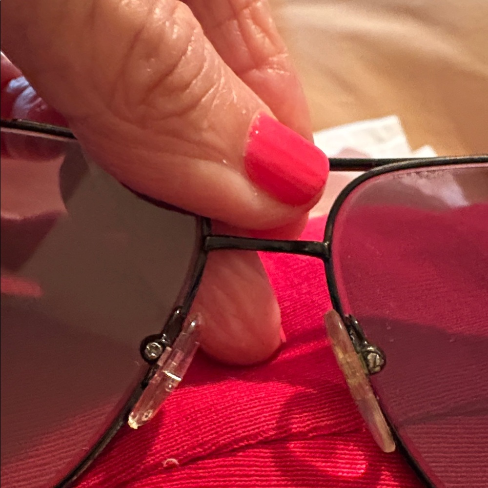 Unisex Prada Black Aviator Sunglasses - Smoke Lenses - Picture 5 of 5